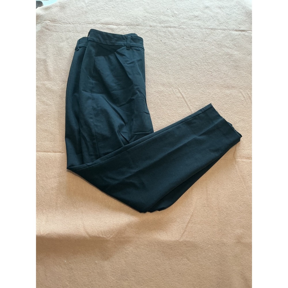 Old Navy Pixie Pants Womens 12 Black Excellent High Rise Secret-Slim Pockets